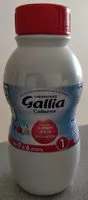 Mängden socker i Gallia Dés La Naissance Calisma 1er Age