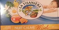 Mängden socker i Nuit calme miel