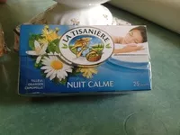 Mängden socker i Nuit Calme Tilleul Oranger Camomille