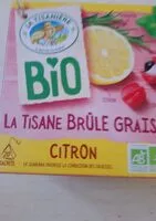 Mängden socker i Tisane brule graisse bio