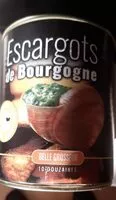Mängden socker i Escargots de Bourgogne