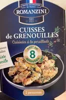 Mängden socker i Cuisses de grenouilles cuisiner à la persillade