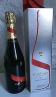 Mängden socker i Mumm Cordon Rouge Champagne   Brut 12d 75cl Etui Prestige
