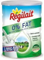 Mängden socker i Instant skimmed milk