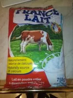 Mängden socker i Lait en Poudre Entier