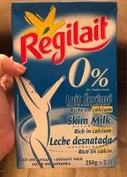Mängden socker i Regilait