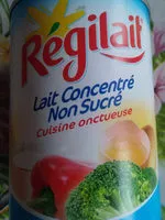Mängden socker i Lait concentré non sucré demi-écrémé