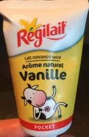 Mängden socker i Lait concentre sucré Arôme naturel vanille