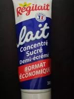 Mängden socker i Lait concentré sucré demi-écrémé