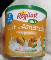 Mängden socker i Lait d’amande en poudre