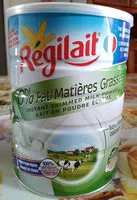 Mängden socker i Regilait 0%fat