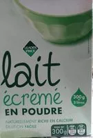 Mängden socker i Lait écrémé en poudre