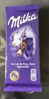 Mängden socker i Milka au lait