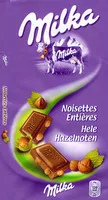 Mängden socker i Chocolat Noisettes entières