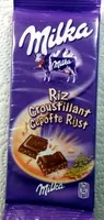 Mängden socker i Milka Riz Croustillant