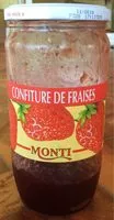 Mängden socker i Confiture De Fraise