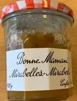 Mängden socker i Confiture Mirabelles