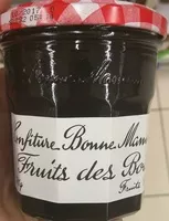 Mängden socker i Confiture Fruits des bois