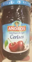 Mängden socker i Confiture allégée cerises