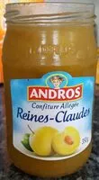 Mängden socker i Confiture Reines-Claudes