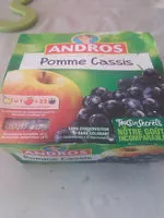 Mängden socker i Dessert fruitier pomme cassis