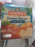 Mängden socker i Compote Pomme Nature Allégée en Sucres