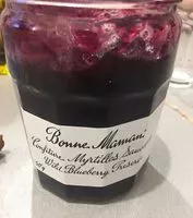 Mängden socker i Confiture myrtilles sauvages