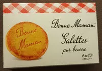 Mängden socker i Galettes Pur Beurre