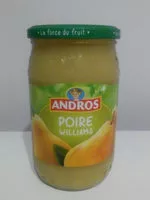Mängden socker i Poire Williams