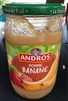 Mängden socker i Compote pomme banane