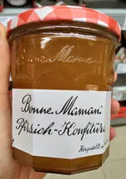 Mängden socker i Pfirsich, Konfitüre, Marmelade