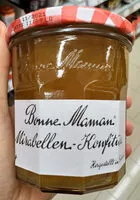 Mängden socker i Mirabellen-Konfitüre