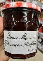 Mängden socker i Pflaumen Konfitüre