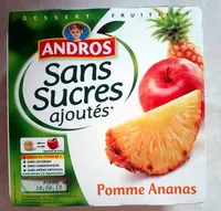 Mängden socker i Pomme ananas