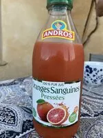 Mängden socker i 100% pur jus d'Oranges sanguines pressées