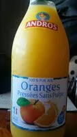Mängden socker i jus orange sans pulpe