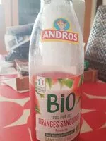 Mängden socker i 100% pur jus d'Oranges sanguines BIO pressées