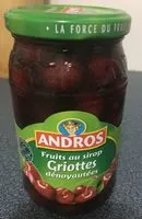 Mängden socker i Griottes dénoyautées