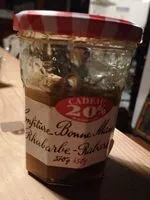 Mängden socker i Confiture rhubarbe