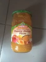 Mängden socker i Compote Pomme Abricot Peche Morceaux