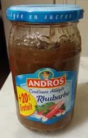 Mängden socker i Confiture allégée rhubarbe