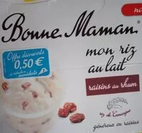 Mängden socker i Riz au lait raisins🍇au rhum