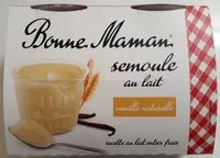 Mängden socker i Semoule au lait à la vanille naturelle
