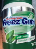 Mängden socker i Chewing-gum