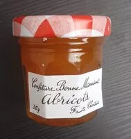 Mängden socker i Collectivités: Confiture Abricot Bonne Maman Petits Pots 15X30G