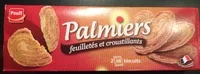 Mängden socker i Palmiers
