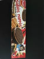 Mängden socker i Sables nappes au chocolat noir