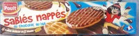 Mängden socker i Biscuits Sablés Nappés au Chocolat au Lait