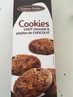 Mängden socker i Cookies goût chocolat & pépites de chocolat