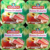 Mängden socker i Pomme Rhubarbe